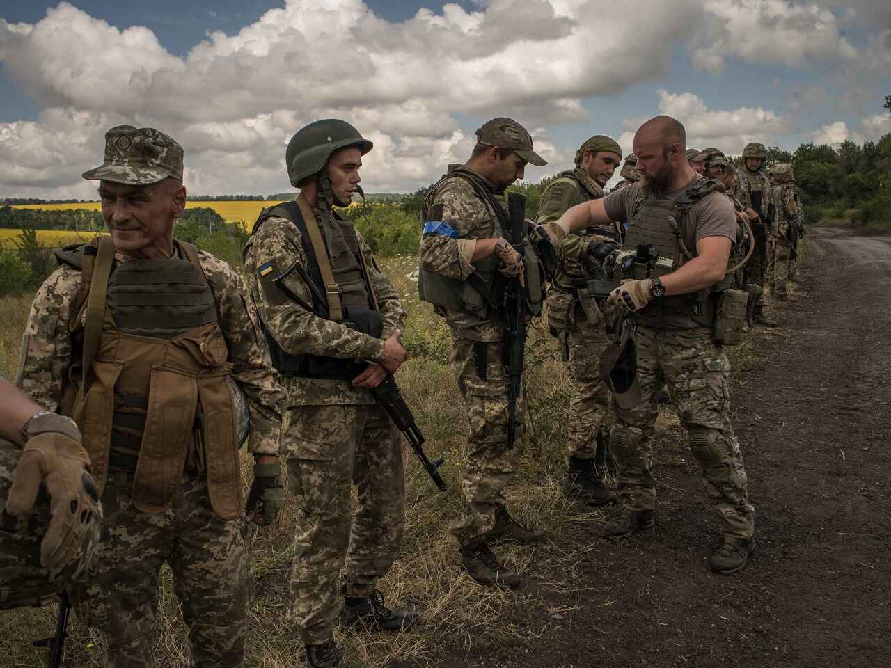 Volontari USA impegnati nella guerra in Ucraina (1)